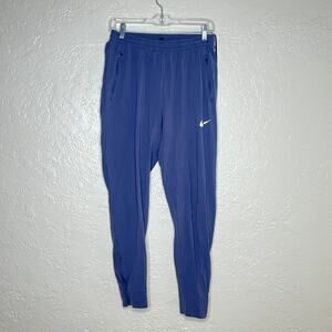 Nike Thermal Jogger Pants Athleisure Cozy Essential Women Gray Purple Medium